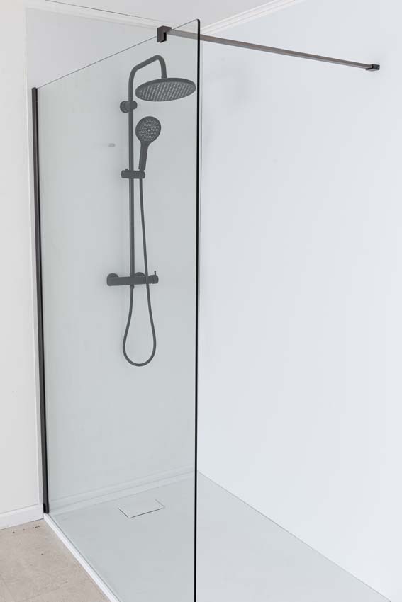 Revêtement de paroi de douche Milo set 91,4 + 152,4 x 243,8cm blanc Revêtement de paroi de douche Milo set 91,4 + 152,4 x 243,8cm blanc