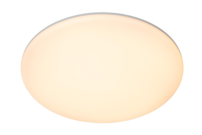 Plafonnier de salle de bains - Ø35cm - LED - CCT - 1x36W 3000K/6500K - IP44 - Opale