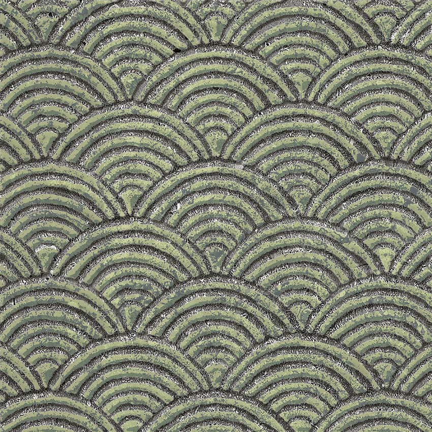 Wandtegel Forma groen 15x15cm