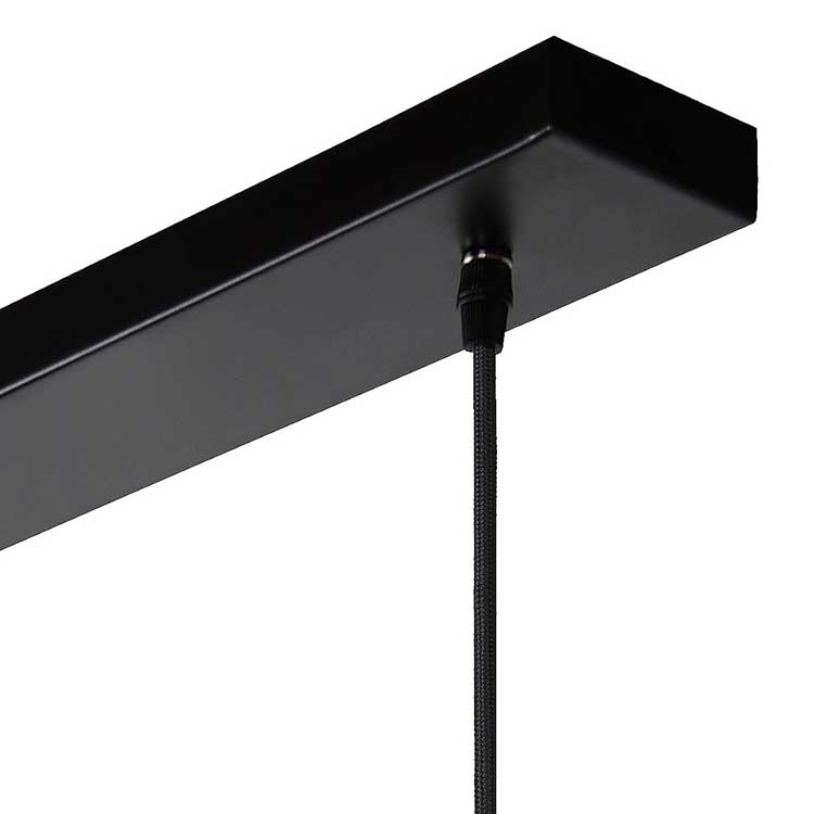 Lucide FIX MULTIPLE - Suspension - E27 - Noir
