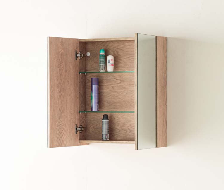 Armoire de toilette Brava chêne 60x70cm Armoire de toilette Brava chêne 60x70cm