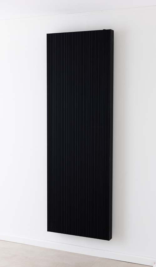 Designradiator Dice Line Up 200x68cm zwart 1935Watt
