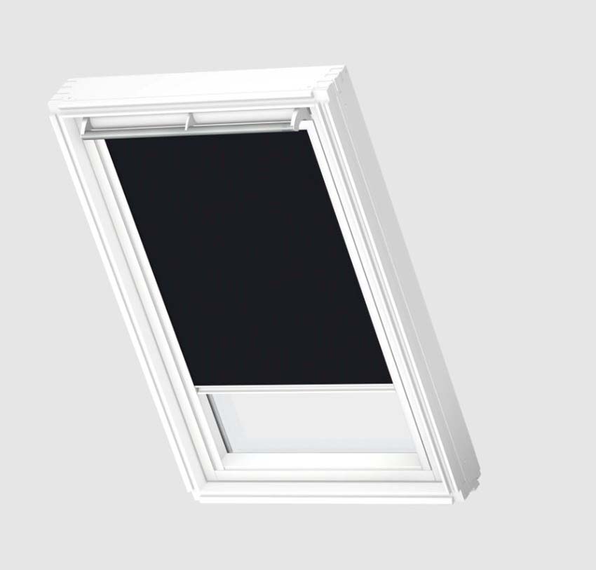 Rolgordijn Velux verduisterend handbediend zwart MK04 3009SWL