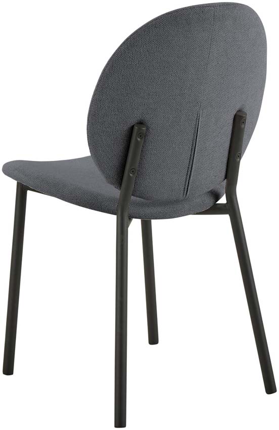 Chaise de salle à manger Richard anthracite
