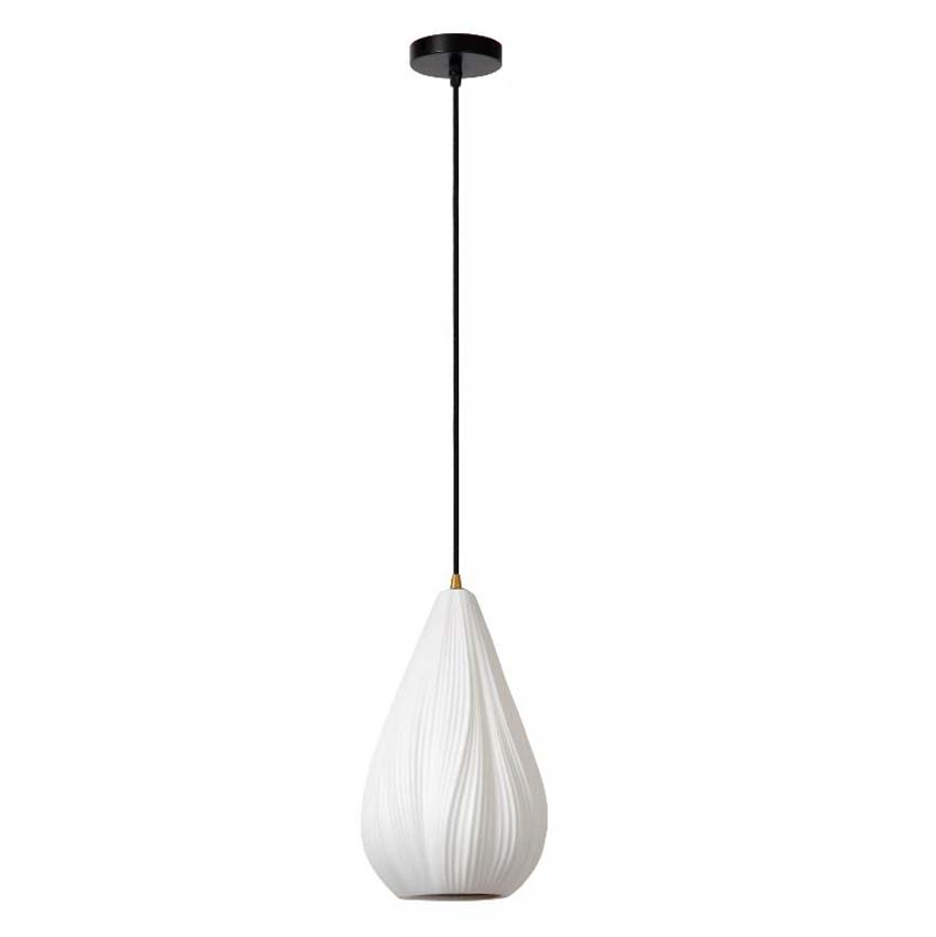 Lucide Cinzia - Hanglamp - 8xE27 - Wit