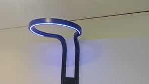 Colonne de douche Vicky thermostatique avec LED noir