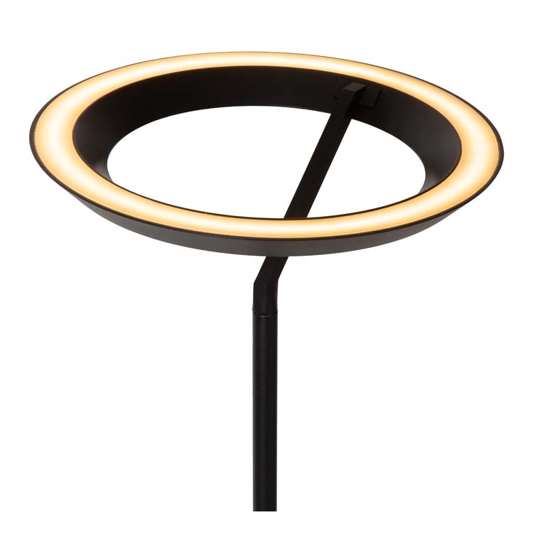 Staande lamp - zwart - Ø28 cm - dimbaar LED - 21W - 2700K