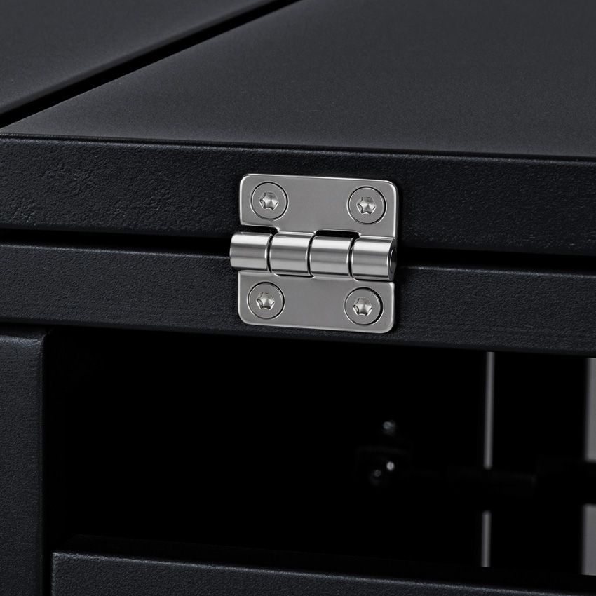 Containerberging mat zwart 116x68x80cm