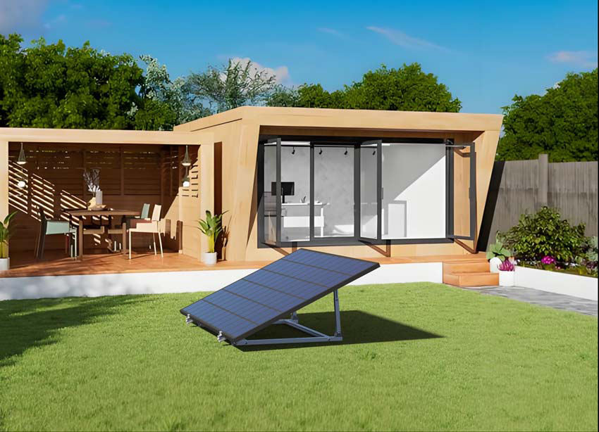 Ensemble de panneaux solaires 800W full black - prêt à lemploi - autonome ou montage sur balcon - convertisseur + 2 câbles avec connecteur