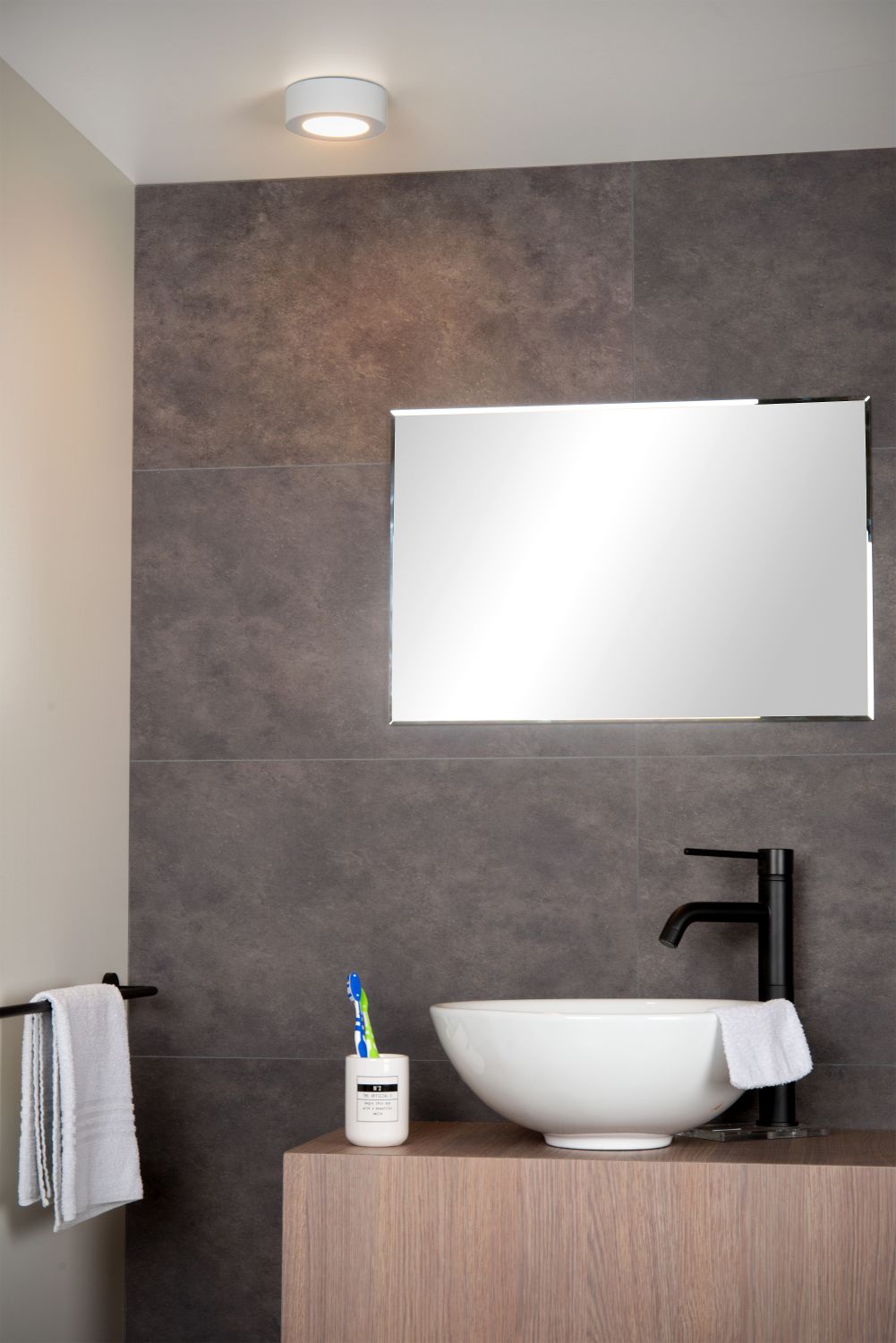 BRICE-LED Plafonnier Dimbaar 8W Ø11.5cm IP44