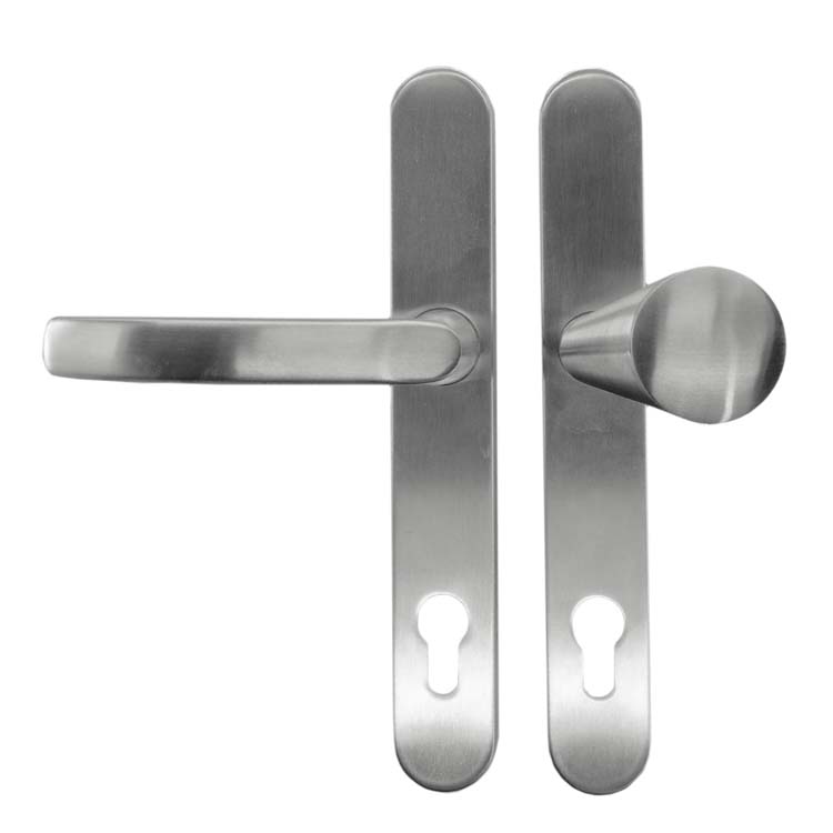 Quincaillerie de sécurité pro poignée+top inox plus 72mm