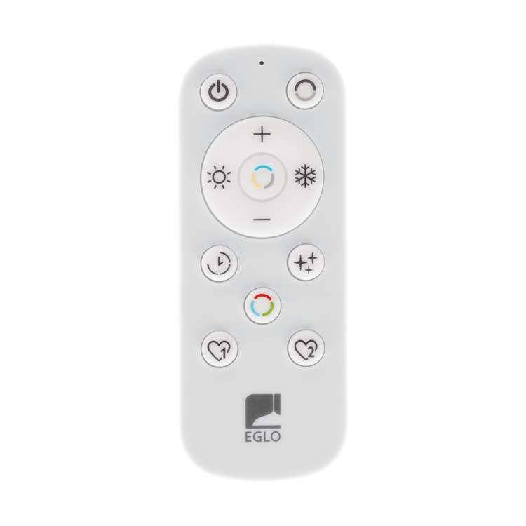 Plafonnier - noir - 67,5x38x6,5cm - dimmable - LED - 2x9,75W - 2700-6500K + RGB