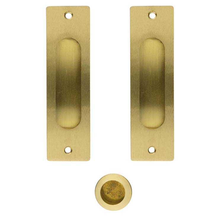 Coquille de porte altamura ovale carré cuivre mat par set
