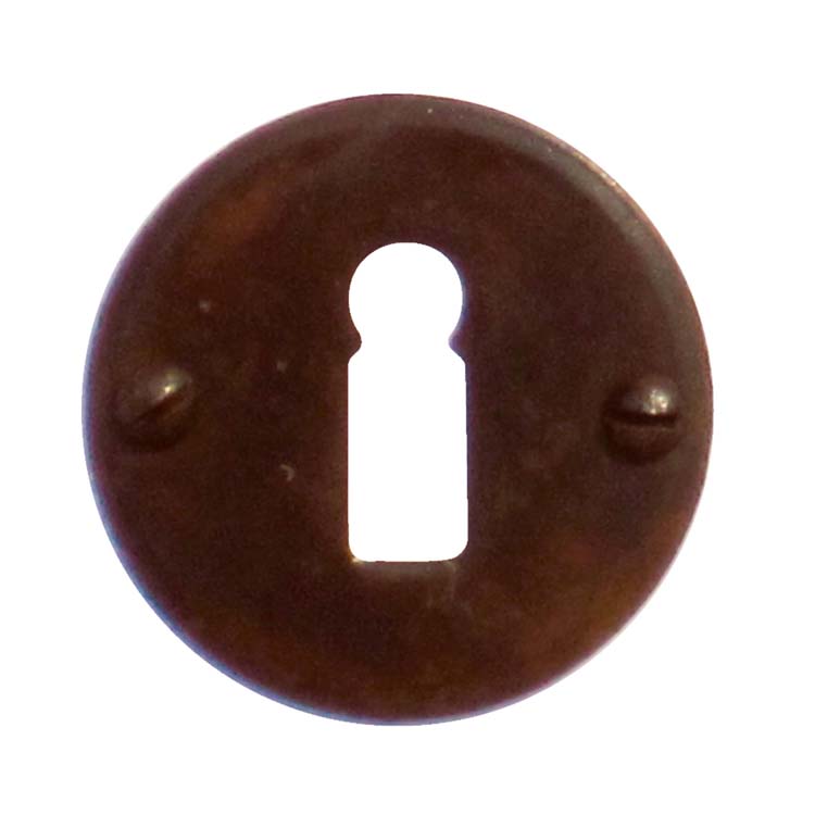 Entrée de clé pro rond rouille