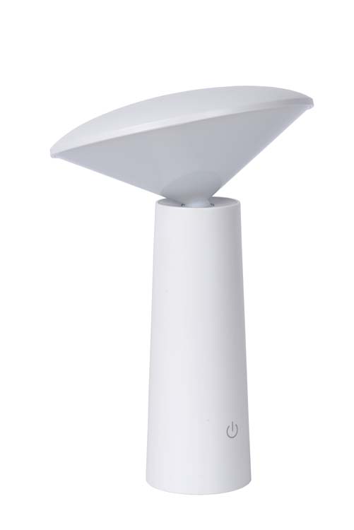 Tafellamp buiten - wit - Ø13,7cm - dimbaar - LED - 4W - 6500K - IP44