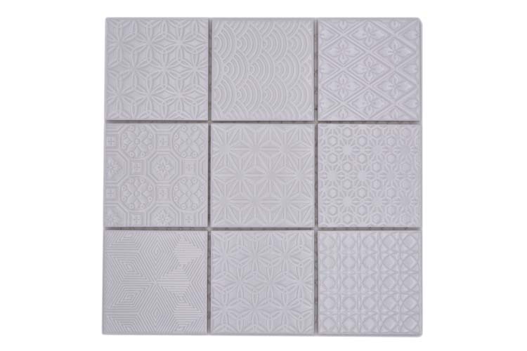 Mozaïek Spirit Decor wit mat 29,8x29,8cm