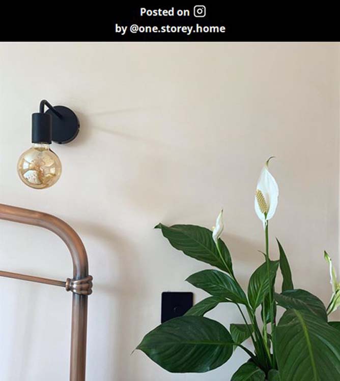 Wandlamp - zwart - 20x10x13cm - E27 - 40W