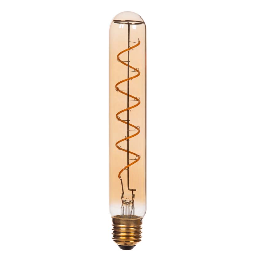 Lucide T32 - Filament lamp - H20cm - LED 3 StepDimbaar (Memory) - E27 - 1x4,9W 2200K - Amber
