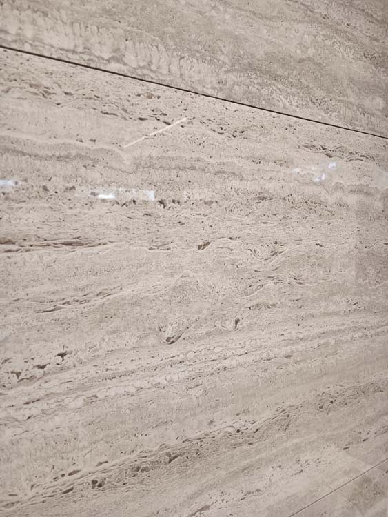 Carrelage de sol et mural Lillystone travertin 60x120cm