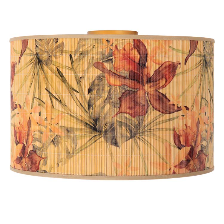Lucide TANSELLE - Plafonnière - Ø 40 cm - 1xE27 - Multicolor