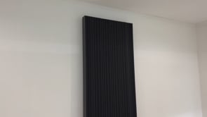 Designradiator Dice Line Up 200x68cm zwart 1935 Watt Designradiator Dice Line Up 200x68cm zwart 1935 Watt