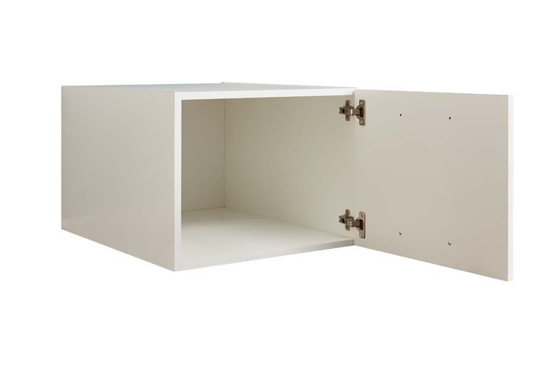 Meuble haut pour buanderie Decowash blanc 50x67,5x38cm