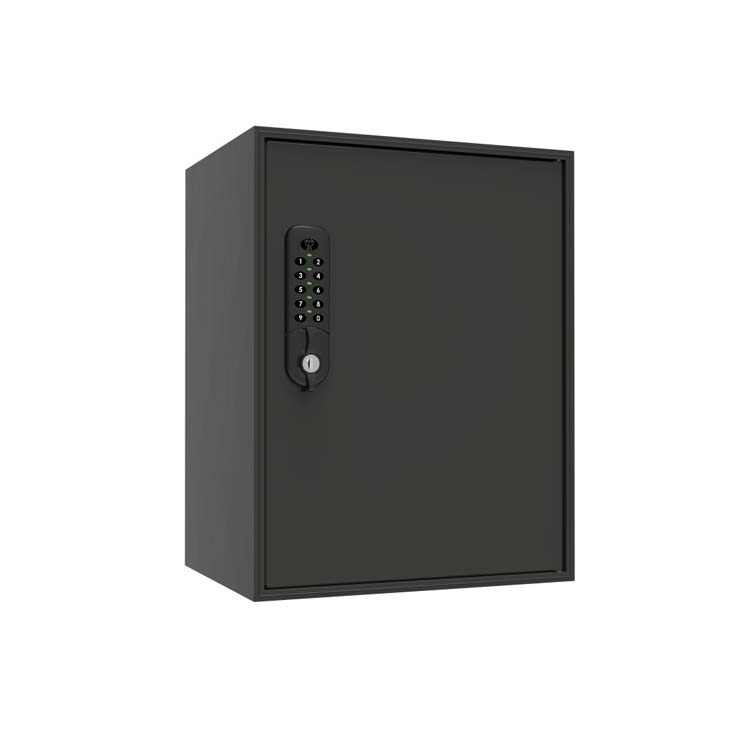Boîte aux lettres à colis ONZO (eSafe) Boxis noire avec serrure à code