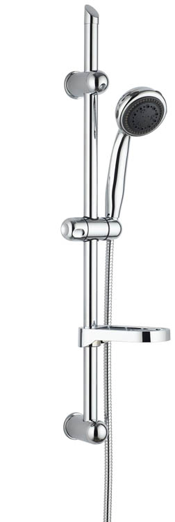 Set de douche Frey chrome 8 types de jet Set de douche Frey chrome 8 types de jet
