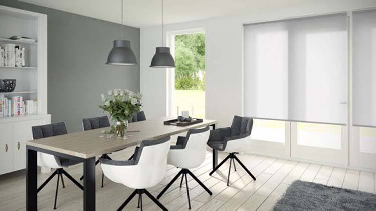 Store enrouleur tamisant 270x190cm blanc