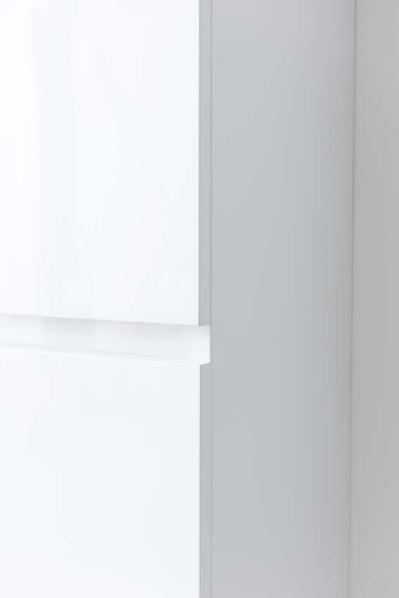 Kolomkast Tibo/Tony glanzend wit hangend 170x40x35cm