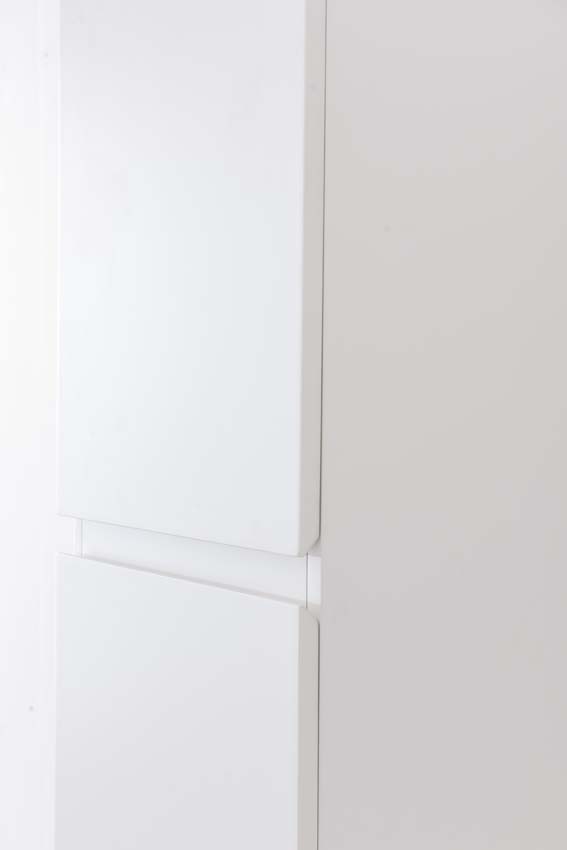 Kolomkast Tibo/Tony wit hangend 170x40x35cm