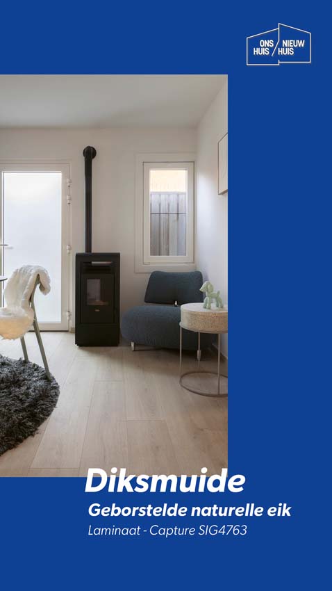 Laminaat Quick-Step Capture 9mm geborstelde eik natuur 138x21,2cm