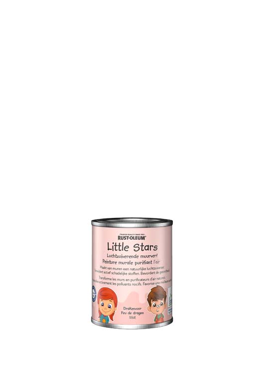 Little stars peinture murale purificatrice d'air feu de dragon 0.125L