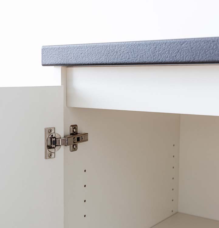 Armoire de cuisine Plenti meuble bas, blanc, 60x78cm