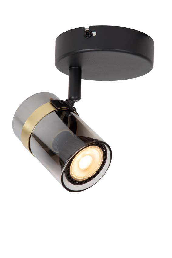 Lucide UPTON - Spot plafond - 1xGU10 - Fumé