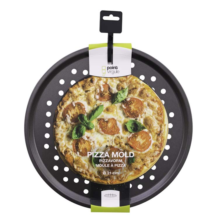 Pizzavorm met gaatjes en anti aanbaklaag