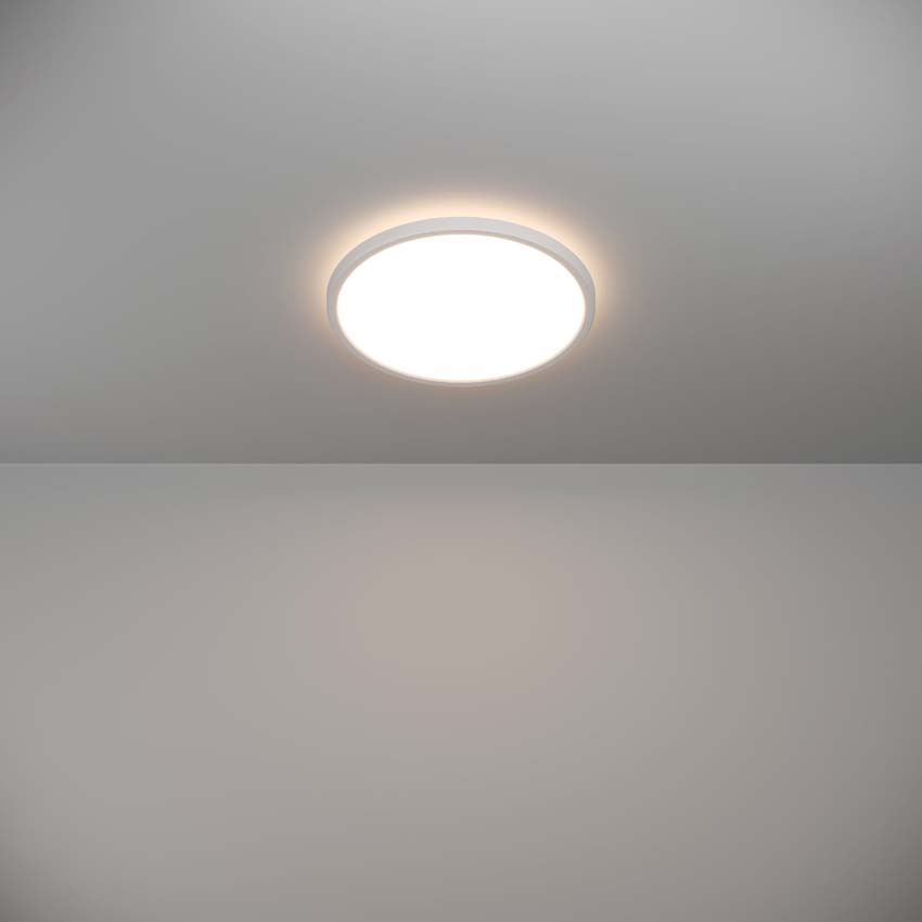 Plafonnière - Wit - Ø30cm - LED Dimb. - CCT - 1x14W 2700-6500K - IP44