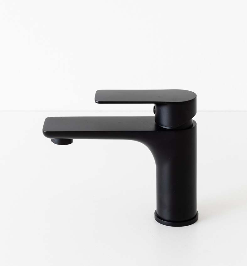 Wastafelkraan Miles mat zwart