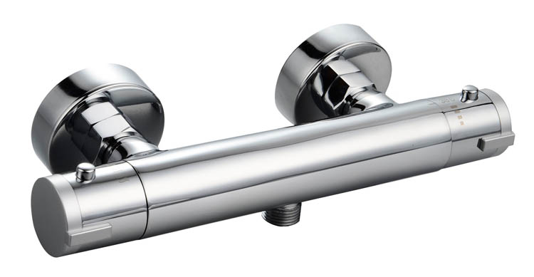 Douchekraan Levi thermostatisch chroom