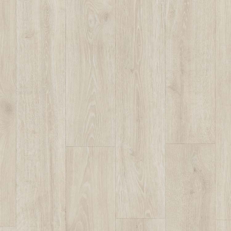 Sol stratifié Quick-step Majestic 9,5mm - Chêne des Bois gris clair