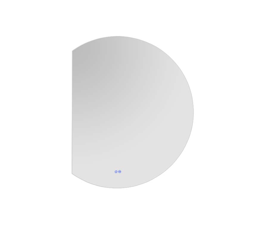 Miroir organique LED + anti-buée 100x80cm