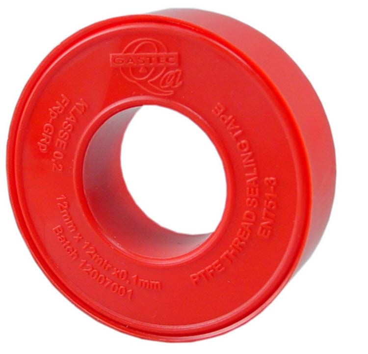 Teflon tape 12m x 12 mm x 0,1 mm