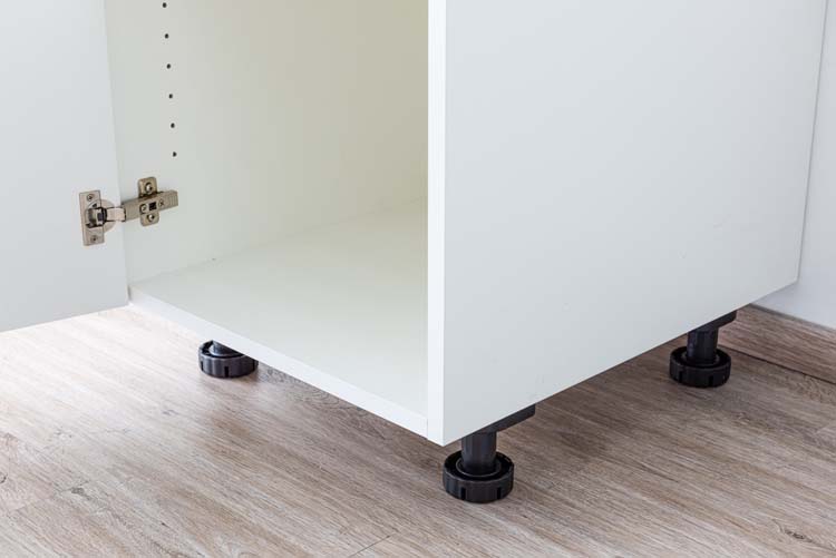 Keukenkast Plenti onderkast wit 50x78cm