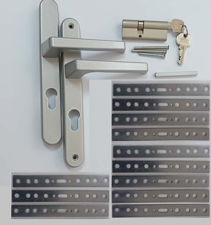 Accessoires complets fenêtre terrasse en bois 55 mm 12/1
