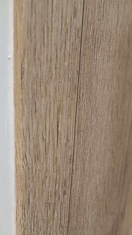 Complete binnendeur Invisible Flat realwood oak 201,5x83cm tubespaan links + deurkast 30cm