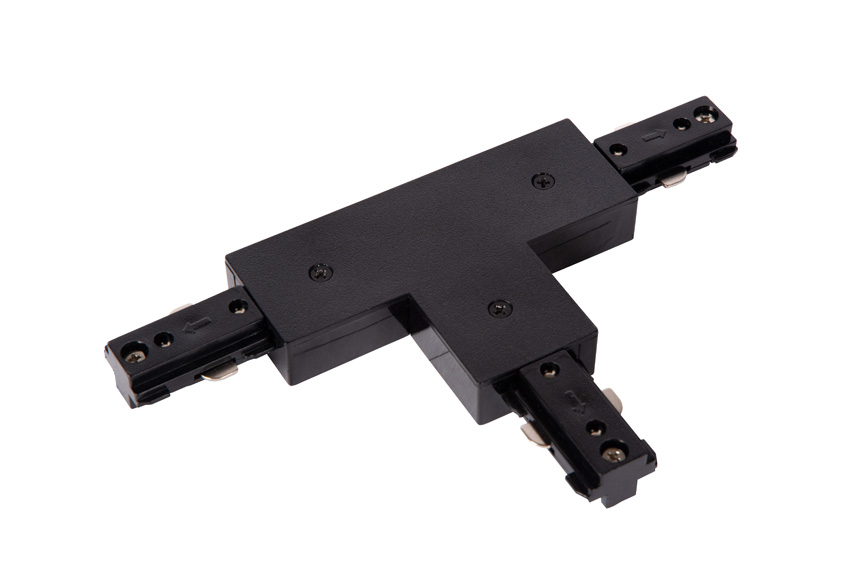 Lucide Track T-koppelstuk A - 1-fase railsysteem/railverlichting - Zwart - Uitbreiding