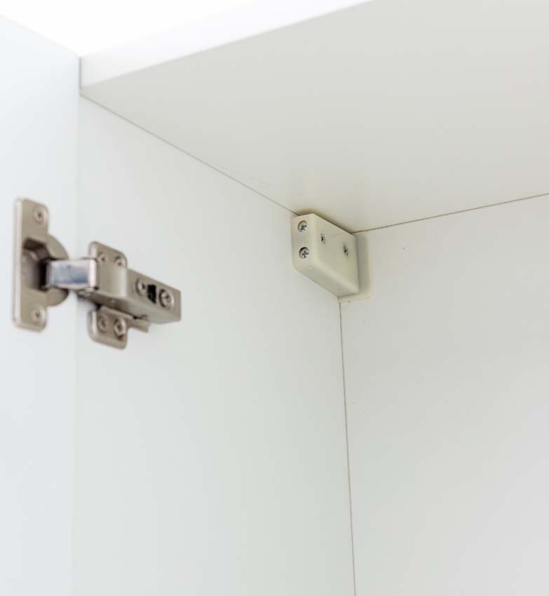 Armoire colonne Truman gris-vert suspendue 170x40x35cm