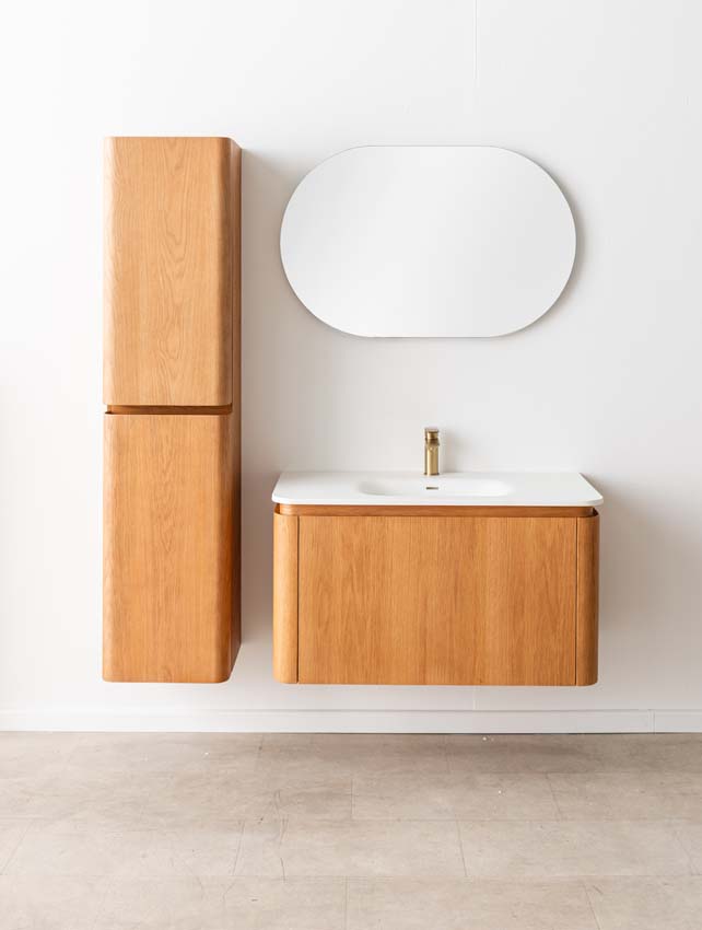 Miroir Floris ovale LED + anti-buée 100x65cm Miroir Floris ovale LED + anti-buée 100x65cm