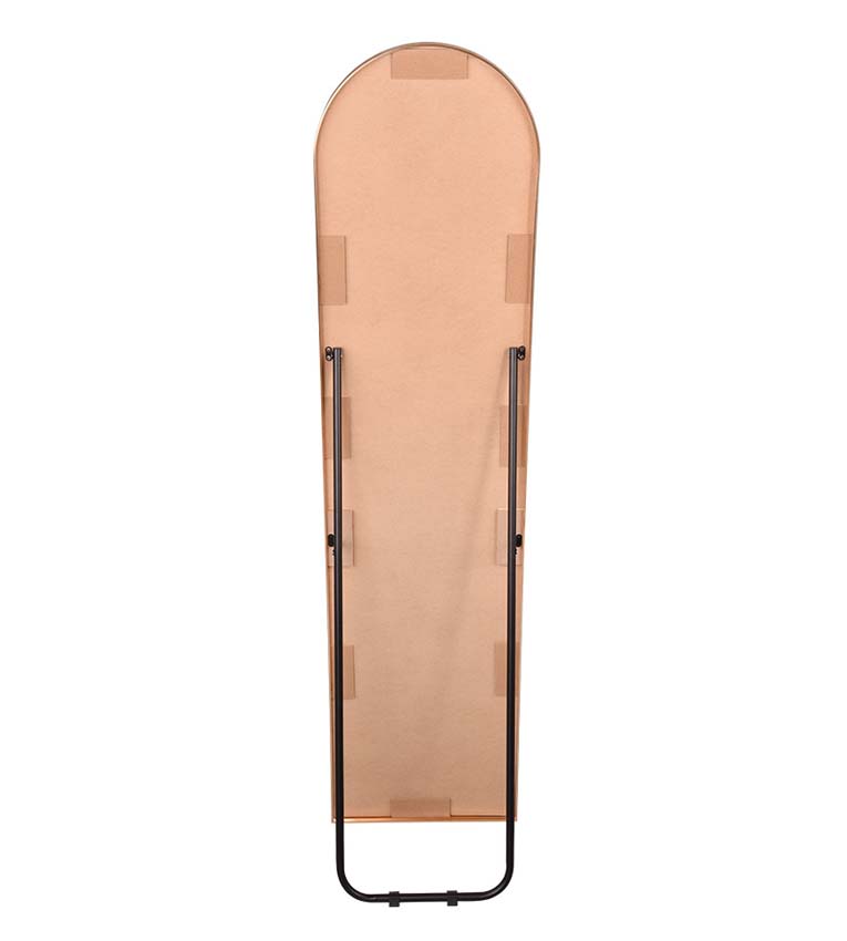 Spiegel staand full-length goud 160x40cm