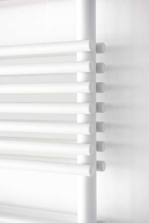 Handdoekradiator Doby dubbel 180x60cm wit